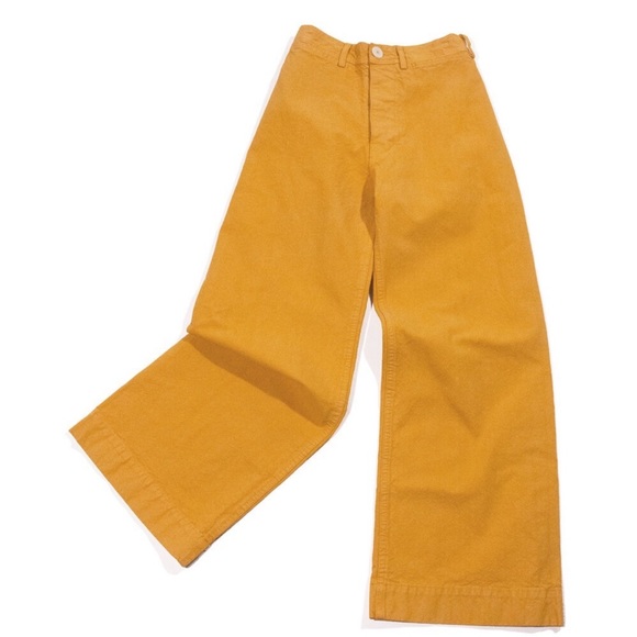 Jesse Kamm sailor pants in Caribbean gold - Picture 9 of 13